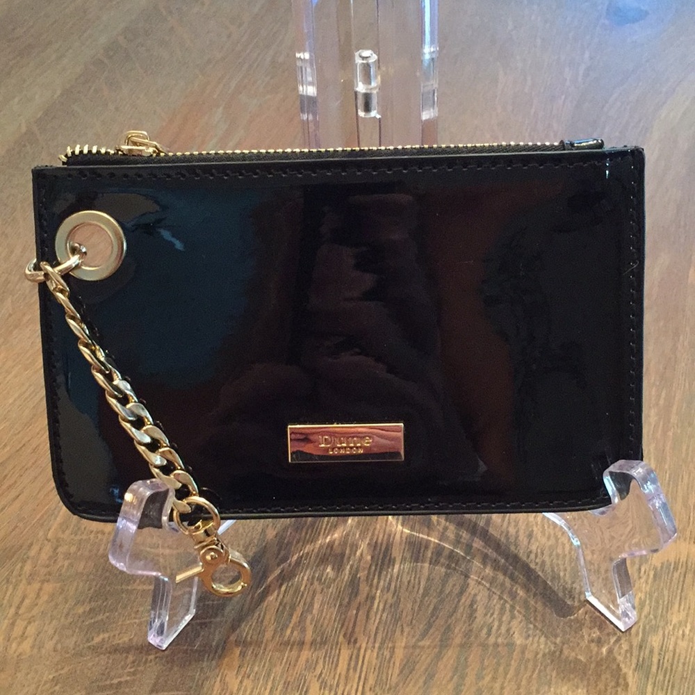 NWOT Dune London zip pocket card holder